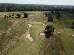 Chicago Golf Club 11th Green Bunkers